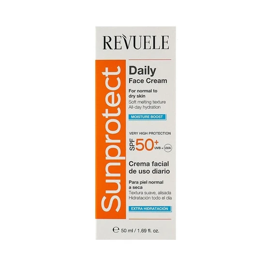 Revuele Sunprotect Moisture Boost Daily Face Cream SPF 50+
