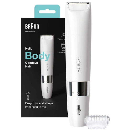 Braun Body Mini Hair Remover BS1000 Wet & Dry