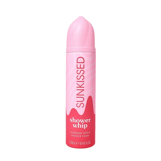 Sunkissed Shower Whip Raspberry Ripple Shower Foam