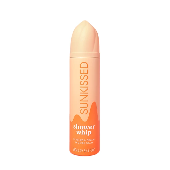 Sunkissed Shower Whip Peaches & Cream Shower Foam