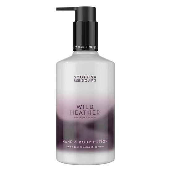 Scottish Fine Soaps Wild Heather Hand & Body Lotion Pump Bottle