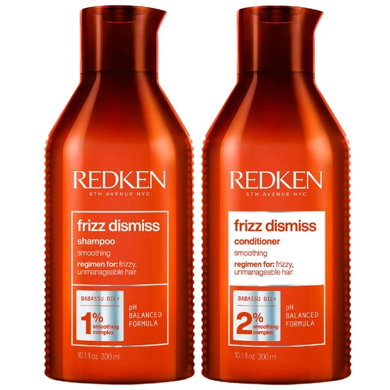 Redken Bundles Duo: Frizz Dismiss Shampoo & Frizz Dismiss Conditioner