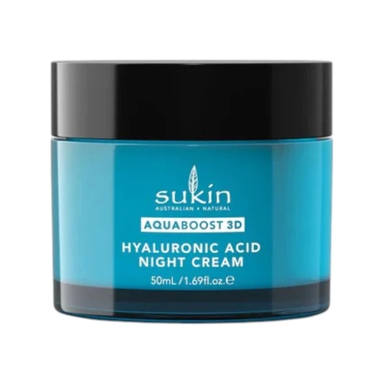Sukin Aqua Boost 3d Hyaluronic Acid Rich Night Cream