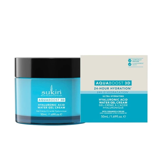 Sukin Aqua Boost 3d Hyaluronic Acid Water Gel Cream