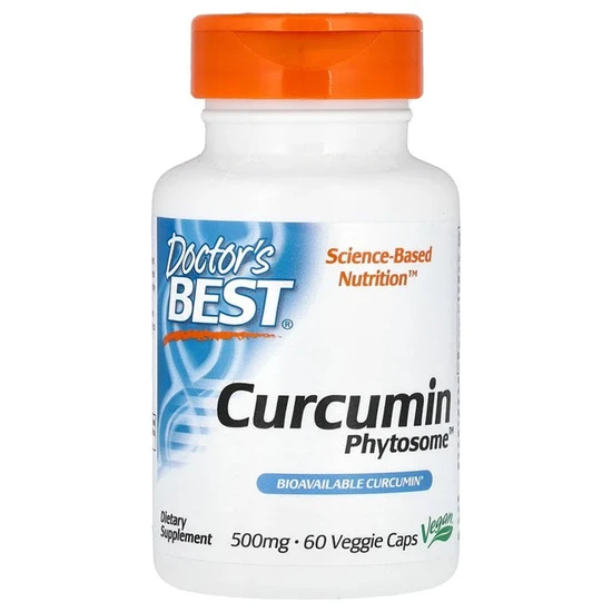 Doctor's Best Curcumin Phytosome, 500mg Vegicaps