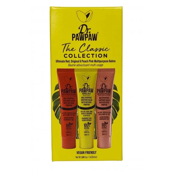 Dr. PAWPAW The Classic Collection Lip Balm