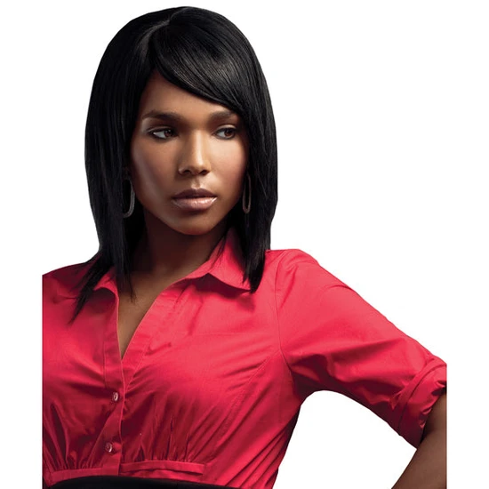 Sleek Hair Human Hair Wig Style