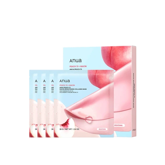 ANUA Peach 70 Niacin Brightening Collagen Mask