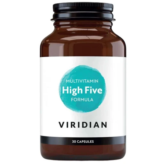 Viridian HIGH FIVE Multivitamin & Mineral Formula Veg Capsules 110
