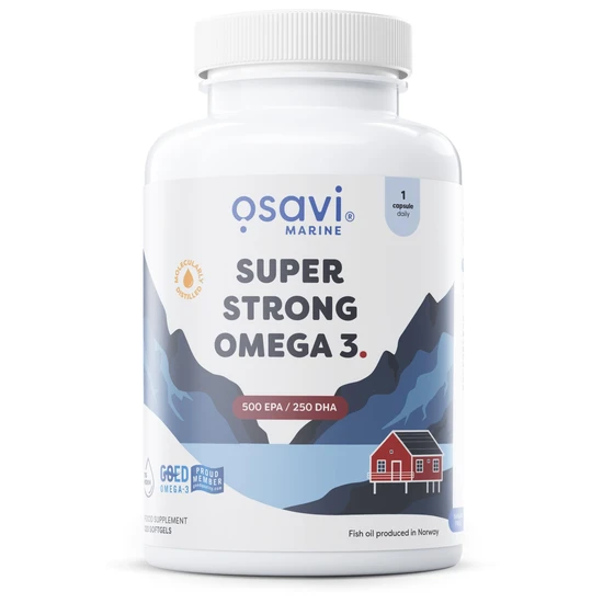 Osavi Super Strong Omega 3 500 Epa/250 Dha Softgels 120 Softgels