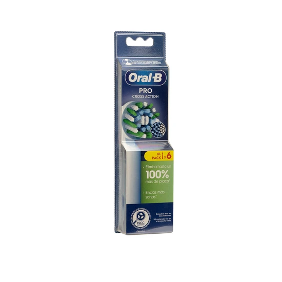 Oral B Pro Cross Action Replacement Head Electric Toothbrush