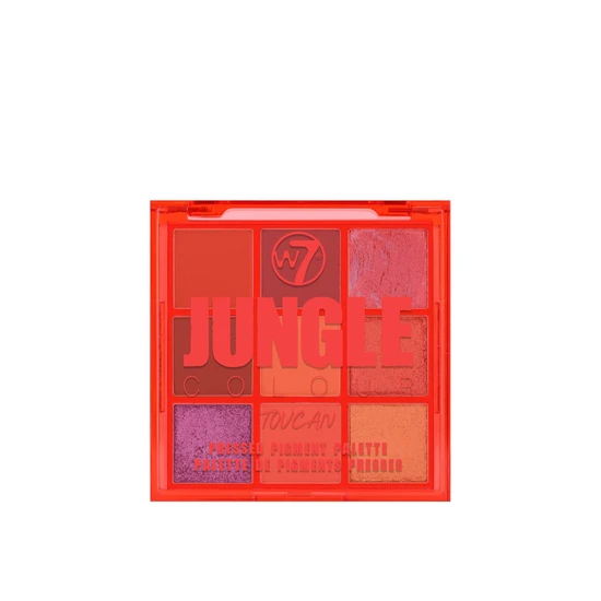 W7 Jungle Colour Toucan Pressed Pigment Palette
