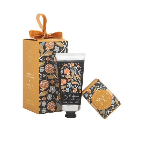 Castelbel Fig & Spices Hand Cream & Soap Bar Gift Set
