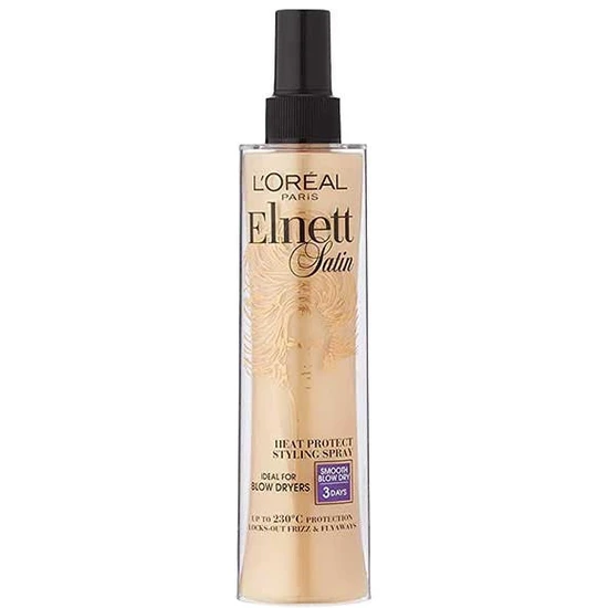 L'oreal Paris Elnett Satin Heat Protect Spray Straight 170Ml