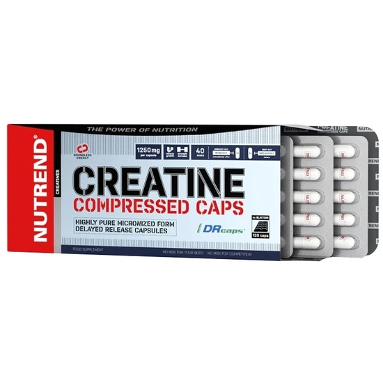 Nutrend Creatine Compressed Capsules 120 Capsules