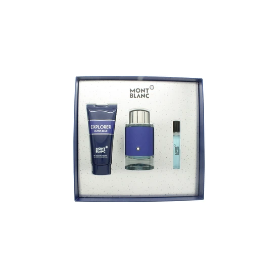 Montblanc Explorer Ultra Blue Gift Set