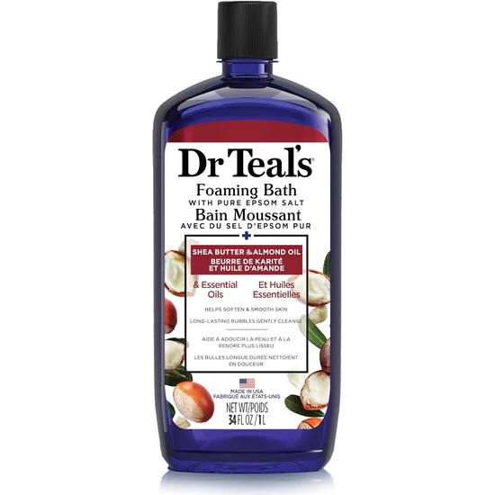 Dr Teal's Shea Butter & Almond Oil Foaming Bath