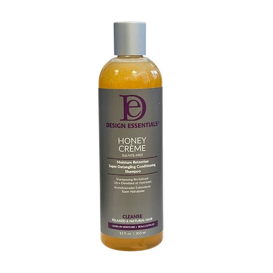 Design Essentials Honey Creme Moisture Retention Detangling Conditioning Shampoo