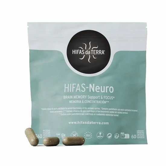 Hifas Da Terra Hifas-Neuro Capsules 60 Capsules - Refill