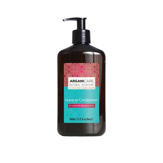 ARGANICARE Argan & Shea Butter Leave-in Conditioner For Coloured & Highlighted Hair