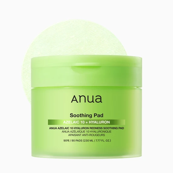 ANUA Azelaic Acid 10 Hyaluron Redness Soothing Pad