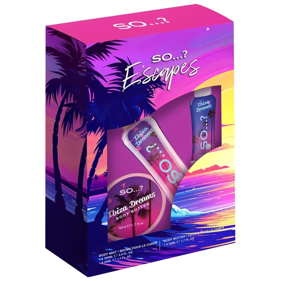 So...? Escapes Ibiza Dream Girl Gift Set