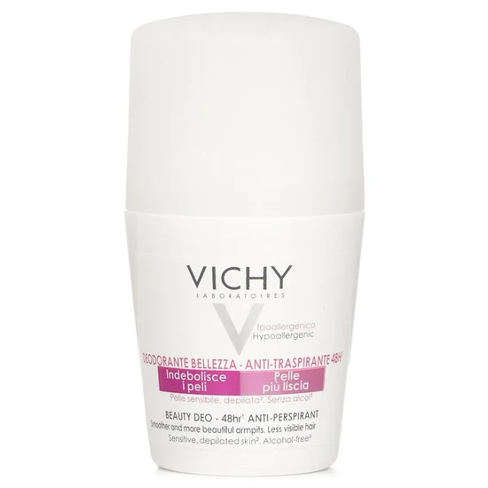 Vichy Beauty Deo Anti-Perspirant 48hr Roll-On For Sensitive Skin