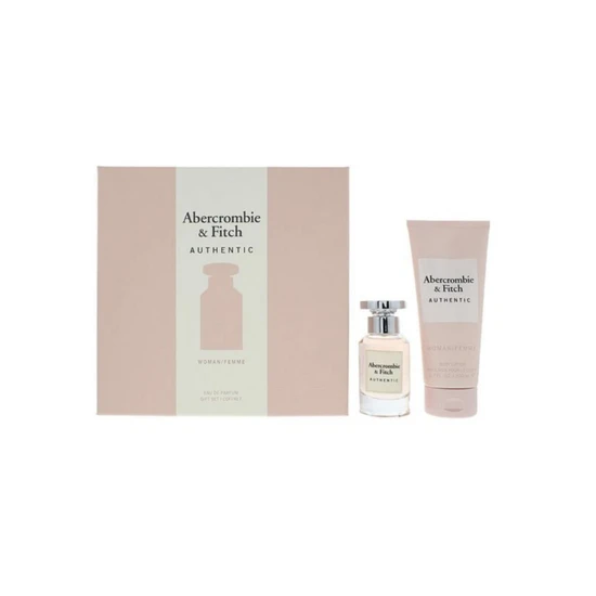 Abercrombie & Fitch Authentic Woman Gift Set 50ml Eau De Parfum + 200ml Body Lotion