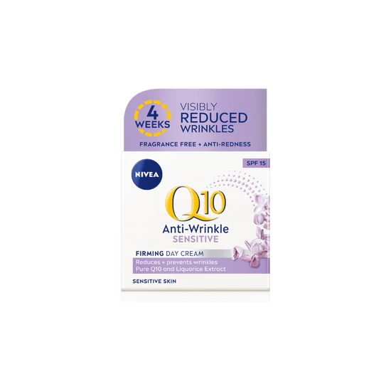 Nivea Q10 Anti-Wrinkle Sensitive Firming Day Cream SPF 15