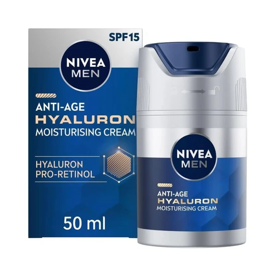 Nivea Men Hyaluron Moisturising Face Cream SPF 15