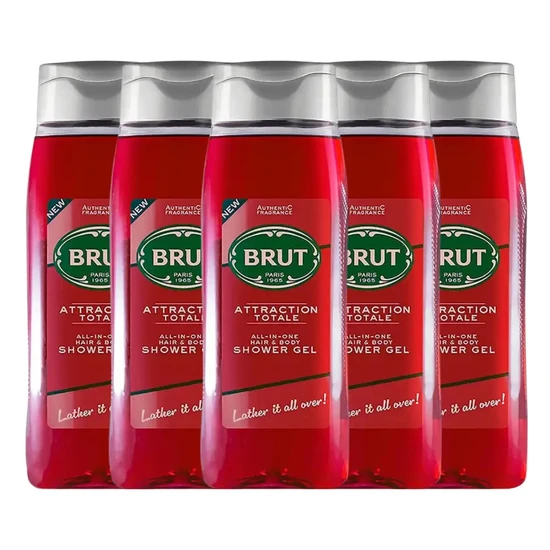 Brut Attraction Totale Hair & Body Shower Gel