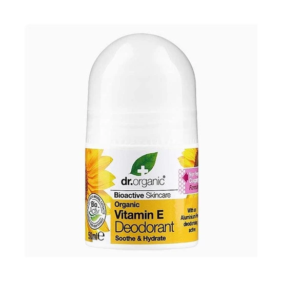 Dr. Organic Vitamin E Deodorant Roll On 50Ml