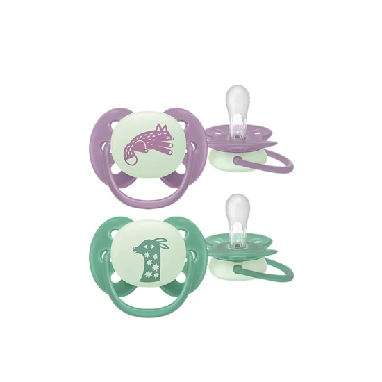 Philips Ultra Soft Nighttime Pacifier Girl 6-18M