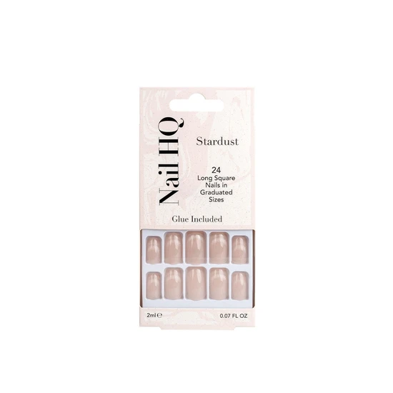 Nail HQ Square Stardust Nails