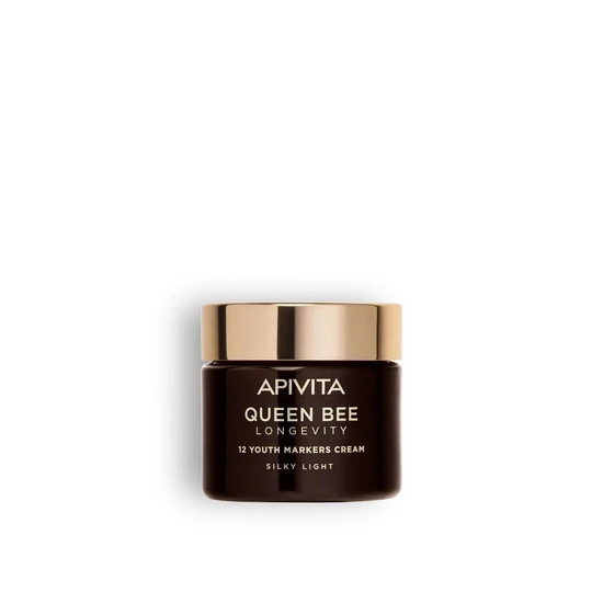 APIVITA Queen Bee Longevity 12 Youth Markers Silky Light Cream