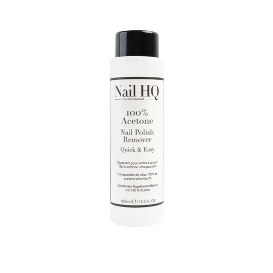 Nail Hq 100% Acetone Nail Polish Remover 400Ml