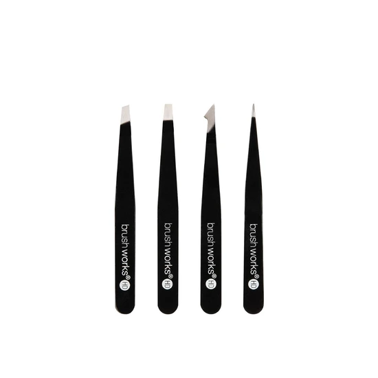 Brushworks HD Combination Tweezer Set