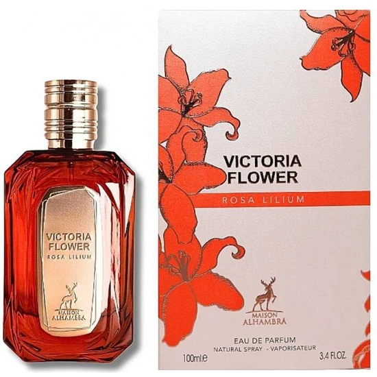 Lattafa Victoria Flower Rosa Lilium Eau De Parfum