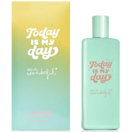 Mr Wonderful Today Is My Day Eau De Toilette