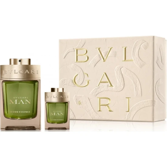 Bvlgari Man Wood Essence Eau De Parfum Gift Set