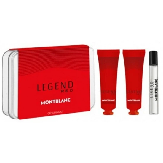 Montblanc Legend Red Grooming Kit Set