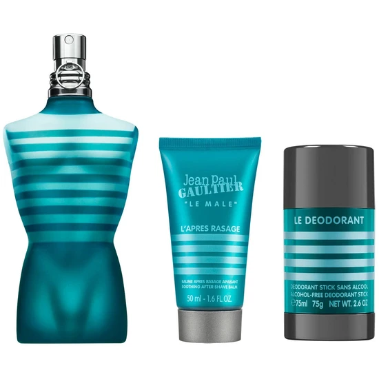 Jean Paul Gaultier Le Male Eau De Toilette Aftershave Set