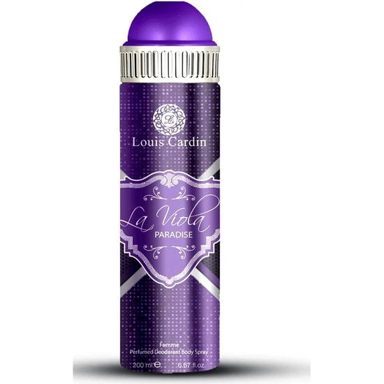 Louis Cardin La Viola Paradise Femme Deodorant Spray