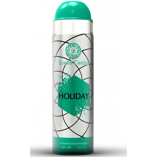 Louis Cardin Holiday Perfumed Deodorant Body Spray