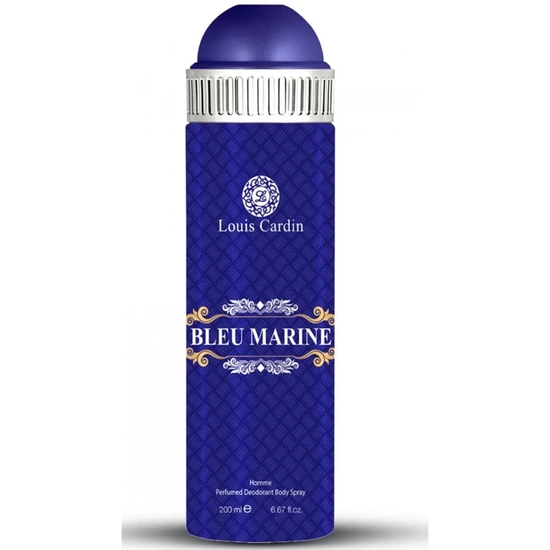 Louis Cardin Bleu Marine Homme Perfumed Deodorant Body Spray