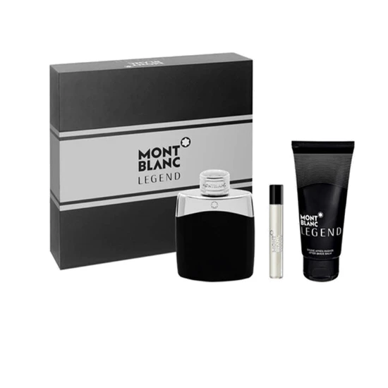 Montblanc Legend Eau De Toilette Gift Set 100Ml, 100Ml & 7.5Ml