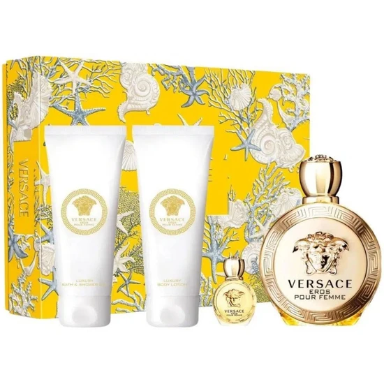 Versace Eros Femme Eau De Parfum 100ml Gift Set