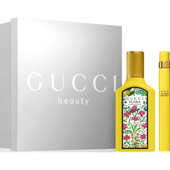 Gucci Flora Gorgeous Orchid Eau De Parfum 50ml Eau De Parfum Gift Set