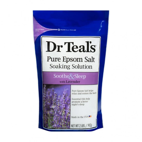 Dr Teal's Soothe & Sleep With Lavender Soaking Salt Solution 900G