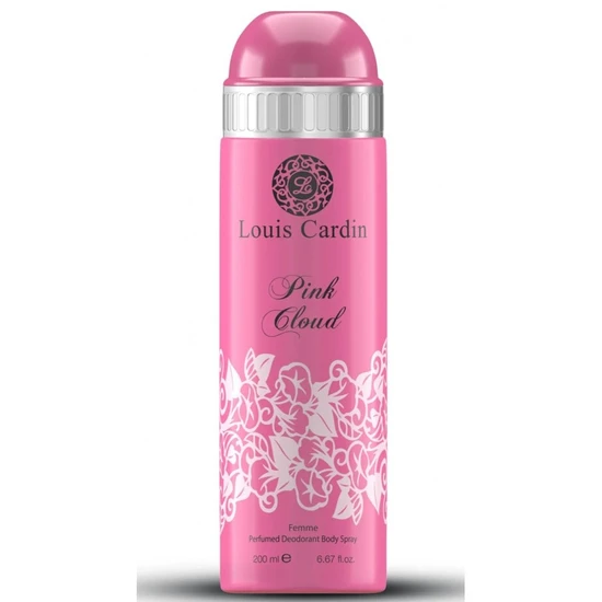 Louis Cardin Pink Cloud Femme Deodorant Body Spray